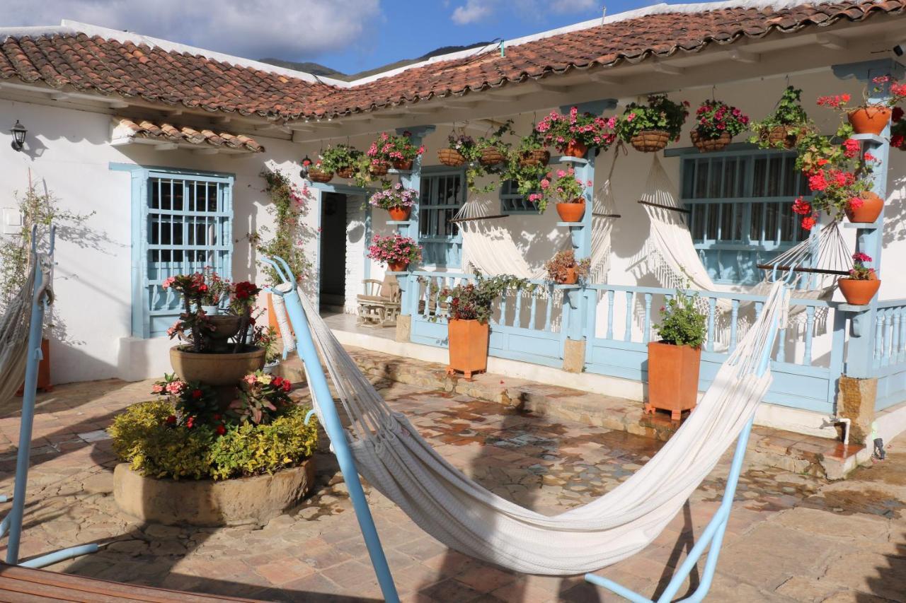 Casa Hotel Santa Helena Boutique Villa de Leyva Ngoại thất bức ảnh