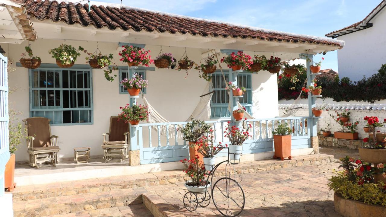 Casa Hotel Santa Helena Boutique Villa de Leyva Ngoại thất bức ảnh