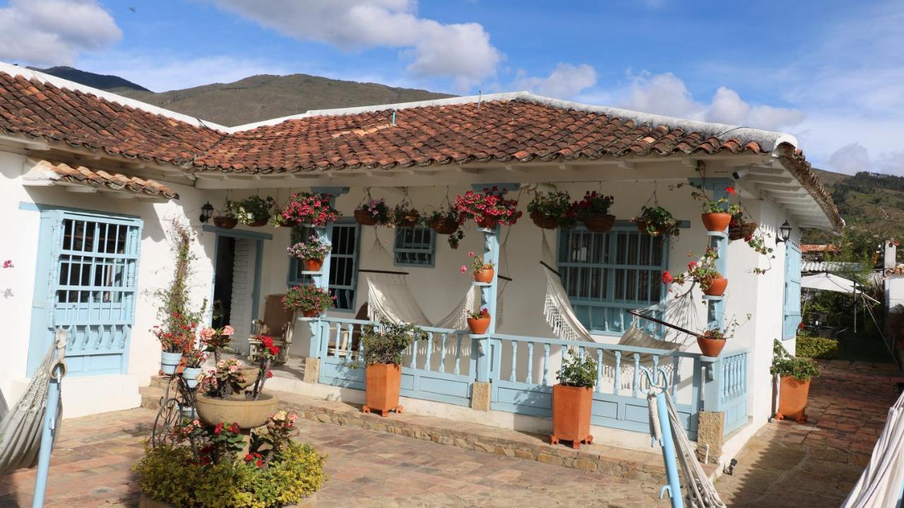 Casa Hotel Santa Helena Boutique Villa de Leyva Ngoại thất bức ảnh