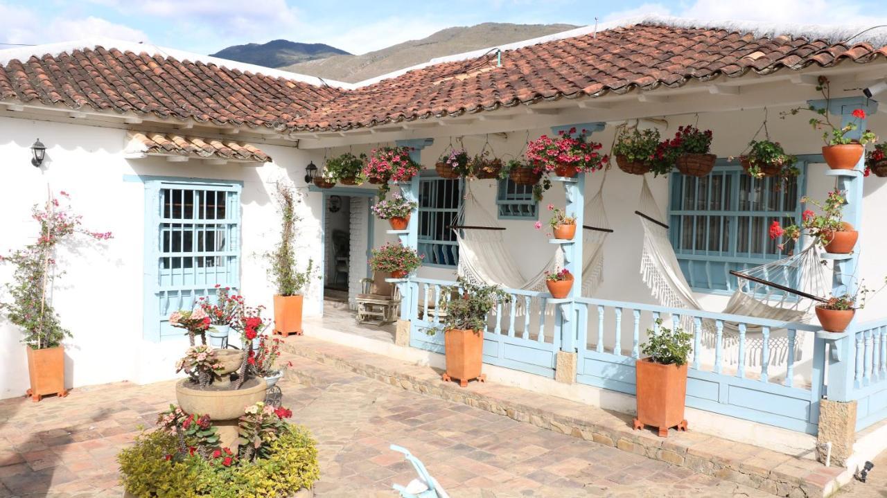 Casa Hotel Santa Helena Boutique Villa de Leyva Ngoại thất bức ảnh